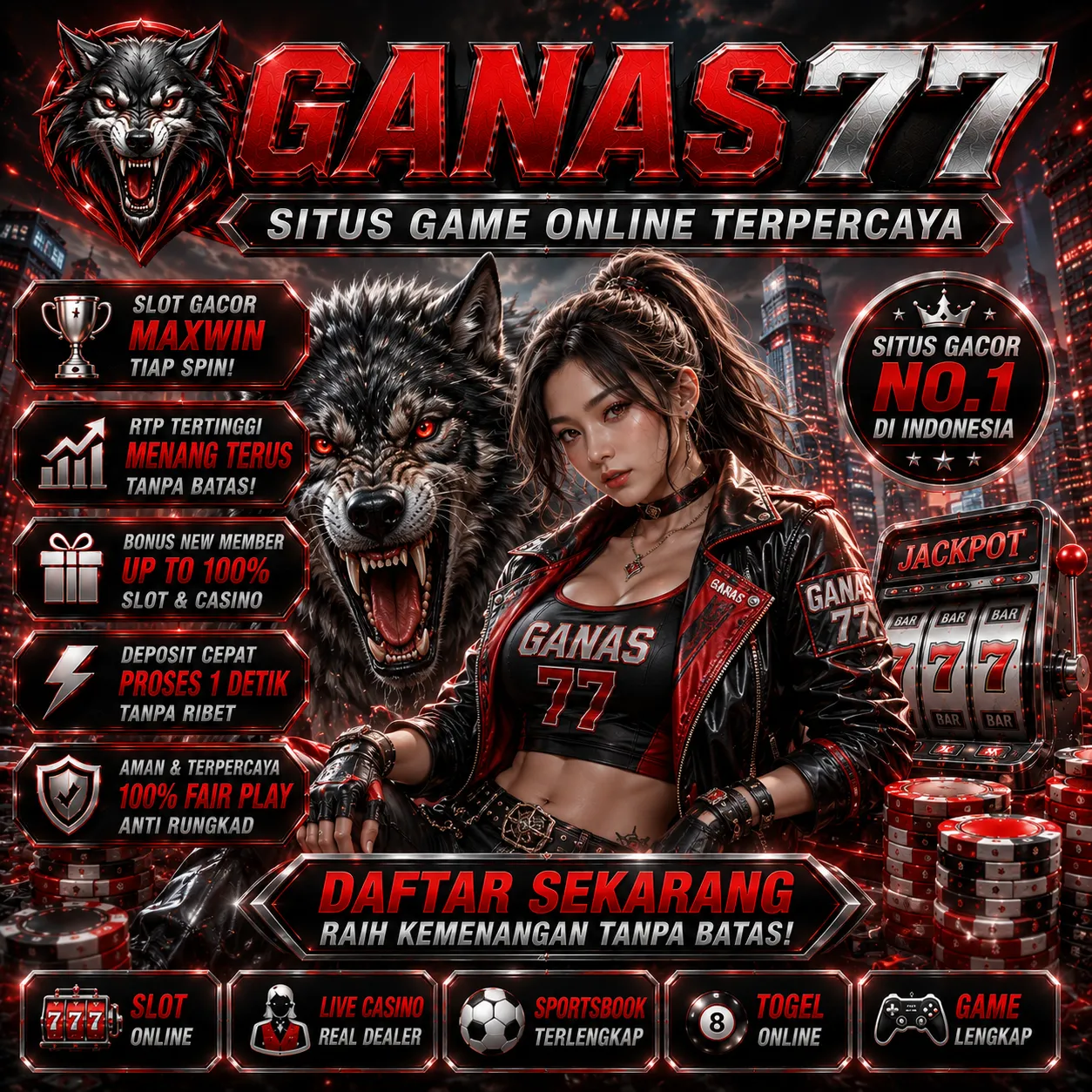 GANAS77Banner